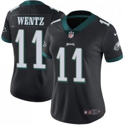 Women's Nike Philadelphia Eagels Super Bowl LII 11 Black Alternate NFL Jersey