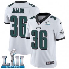 Youth Nike Philadelphia Eagels Super Bowl LII 36 Jay Ajayi White NFL Jersey