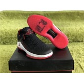 AIR JORDAN 32 LOW BRED BLACK UNIVERSITY RED AA1256-001