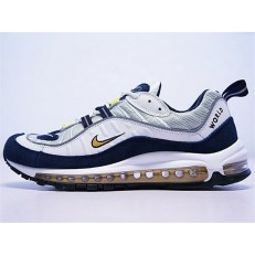 NIKE AIR MAX 98 ROYAL BLUE WHITE YELLOW 640744-004