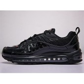 NIKE AIR MAX 98 X SUPREME TRIPLE BLACK 844694-001