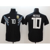 Argentina 10 Messi Away 2018 FIFA World Cup Thailand Soccer Men Jersey