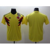 Colombia Home 2018 FIFA World Cup Thailand Soccer Men Jersey