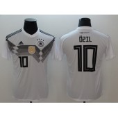 Germany 10 OZIL Home 2018 FIFA World Cup Thailand Soccer Men Jersey