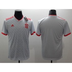 Spain Away 2018 FIFA World Cup Thailand Soccer Men Jersey