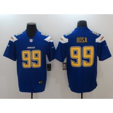 Men Nike Los Angeles Chargers 99 Joey Bosa Blue Rush Limited NFL Jersey