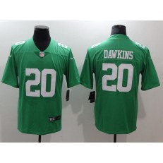 Men Nike Philadelphia Eagles 20 Brian Dawkins Green Vapor Untouchable Limited NFL Jersey