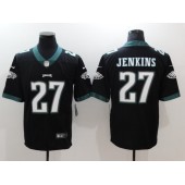 Men Nike Philadelphia Eagles 27 Malcolm Jenkins Black Vapor Untouchable Limited NFL Jersey