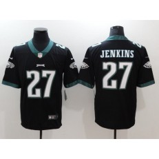 Men Nike Philadelphia Eagles 27 Malcolm Jenkins Black Vapor Untouchable Limited NFL Jersey