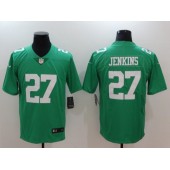 Men Nike Philadelphia Eagles 27 Malcolm Jenkins Green Vapor Untouchable Limited NFL Jersey