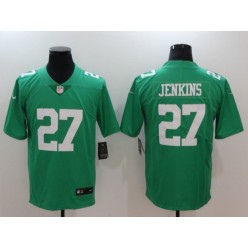 Men Nike Philadelphia Eagles 27 Malcolm Jenkins Green Vapor Untouchable Limited NFL Jersey