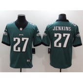 Men Nike Philadelphia Eagles 27 Malcolm Jenkins Midnight Green Vapor Untouchable Limited NFL Jersey