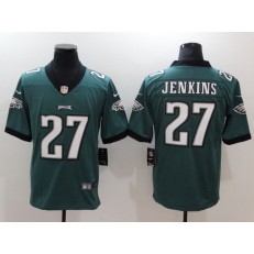 Men Nike Philadelphia Eagles 27 Malcolm Jenkins Midnight Green Vapor Untouchable Limited NFL Jersey