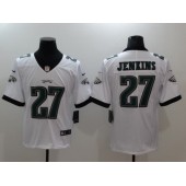 Men Nike Philadelphia Eagles 27 Malcolm Jenkins White Vapor Untouchable Limited NFL Jersey