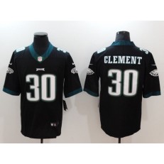Men Nike Philadelphia Eagles 30 Corey Clement Black Vapor Untouchable Limited NFL Jersey