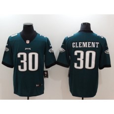 Men Nike Philadelphia Eagles 30 Corey Clement Midnight Green Vapor Untouchable Limited NFL Jersey