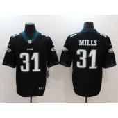 Men Nike Philadelphia Eagles 31 Jalen Mills Black Vapor Untouchable Limited NFL Jersey