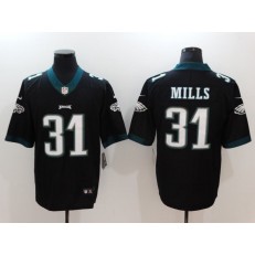 Men Nike Philadelphia Eagles 31 Jalen Mills Black Vapor Untouchable Limited NFL Jersey