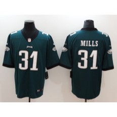 Men Nike Philadelphia Eagles 31 Jalen Mills Midnight Green Vapor Untouchable Limited NFL Jersey