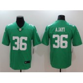 Men Nike Philadelphia Eagles 36 Jay Ajayi Green Vapor Untouchable Limited NFL Jersey