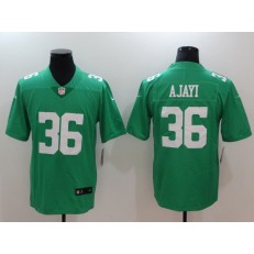 Men Nike Philadelphia Eagles 36 Jay Ajayi Green Vapor Untouchable Limited NFL Jersey