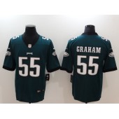 Men Nike Philadelphia Eagles 55 Brandon Graham Midnight Green Vapor Untouchable Limited NFL Jersey