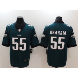 Men Nike Philadelphia Eagles 55 Brandon Graham Midnight Green Vapor Untouchable Limited NFL Jersey