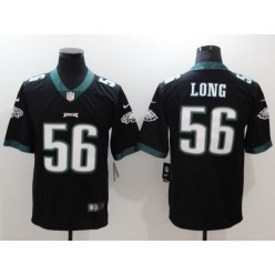 Men Nike Philadelphia Eagles 56 Chris Long Black Vapor Untouchable Limited NFL Jersey