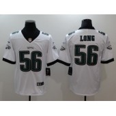 Men Nike Philadelphia Eagles 56 Chris Long White Vapor Untouchable Limited NFL Jersey