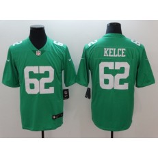 Men Nike Philadelphia Eagles 62 Jason Kelce Green Vapor Untouchable Limited NFL Jersey