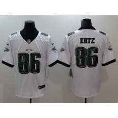 Men Nike Philadelphia Eagles 86 Zach Ertz White Vapor Untouchable Limited NFL Jersey