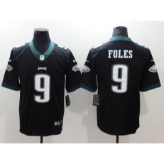 Men Nike Philadelphia Eagles 9 Nick Foles Black Vapor Untouchable Limited NFL Jersey