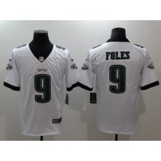 Men Nike Philadelphia Eagles 9 Nick Foles White Vapor Untouchable Limited NFL Jersey