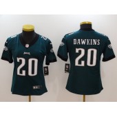 Women Nike Philadelphia Eagles 20 Brian Dawkins Midnight Green Vapor Untouchable Limited NFL Jersey