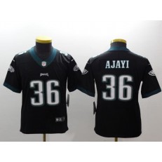 Youth Nike Philadelphia Eagles 36 Jay Ajayi Black Vapor Untouchable Limited NFL Jersey