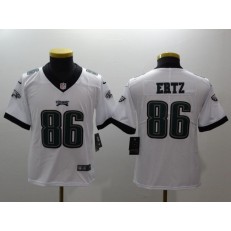 Youth Nike Philadelphia Eagles 86 Zach Ertz White Vapor Untouchable Limited NFL Jersey