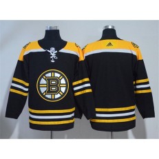 Adidas Boston Bruins Blank Black Home Authentic Stitched NHL Jersey