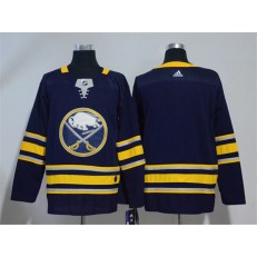 Adidas Buffalo Sabres Blank Navy Blue Home Authentic Stitched NHL Jersey
