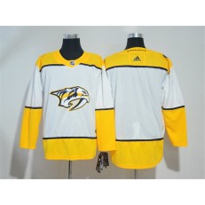 Adidas Nashville Predators Blank White Road Authentic Stitched NHL Jersey