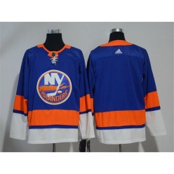 Adidas New York Islanders Blank Royal Blue Home Authentic Stitched NHL Jersey