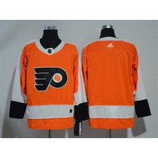 Adidas Philadelphia Flyers Blank Orange Home Authentic Stitched NHL Jersey