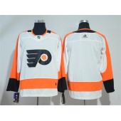 Adidas Philadelphia Flyers Blank White Road Authentic Stitched NHL Jersey