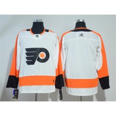 Adidas Philadelphia Flyers Blank White Road Authentic Stitched NHL Jersey