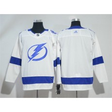 Adidas Tampa Bay Lightning Blank White Road Authentic Stitched NHL Jersey