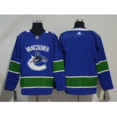 Adidas Vancouver Canucks Blank Blue Home Authentic Stitched NHL Jersey