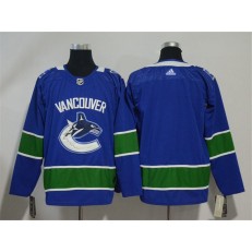 Adidas Vancouver Canucks Blank Blue Home Authentic Stitched NHL Jersey