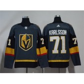 Adidas Vegas Golden Knights 71 William Karlsson Grey Home Authentic Stitched NHL Jersey