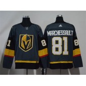 Adidas Vegas Golden Knights 81 Jonathan Marchessault Grey Home Authentic Stitched NHL Jersey