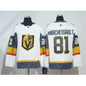 Adidas Vegas Golden Knights 81 Jonathan Marchessault White Road Authentic Stitched NHL Jersey