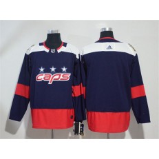 Adidas Washington Capitals Blank Navy Authentic 2018 Stadium Series Stitched NHL Jersey